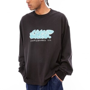 【SALE】★送料無料★2024秋冬 新品【ELEMENT/エレメント】TAG LS ロンT FBK メンズL BE022052