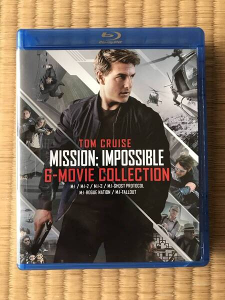 ミッション・インポシブル Mission Impossible 1-6 US Blu Ray