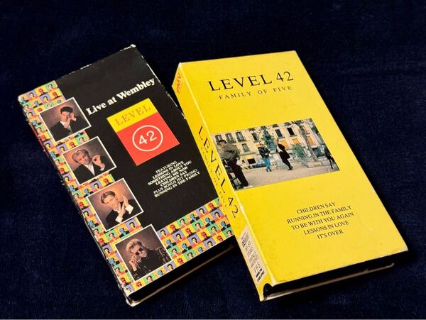 LEVEL42 VHSビデオ2本セット USA輸入盤 NTSC 1987年
