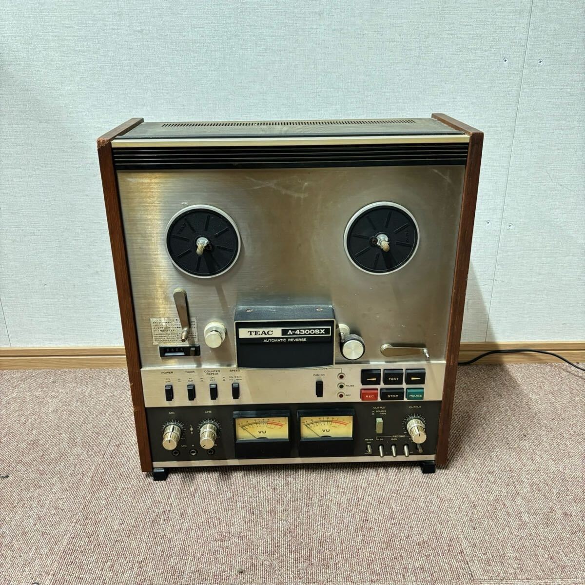Yahoo!オークション -「teac a-4300sx」(オープンリールデッキ Yahoo!オークション -「teac a-4300sx」(オープンリールデッキ