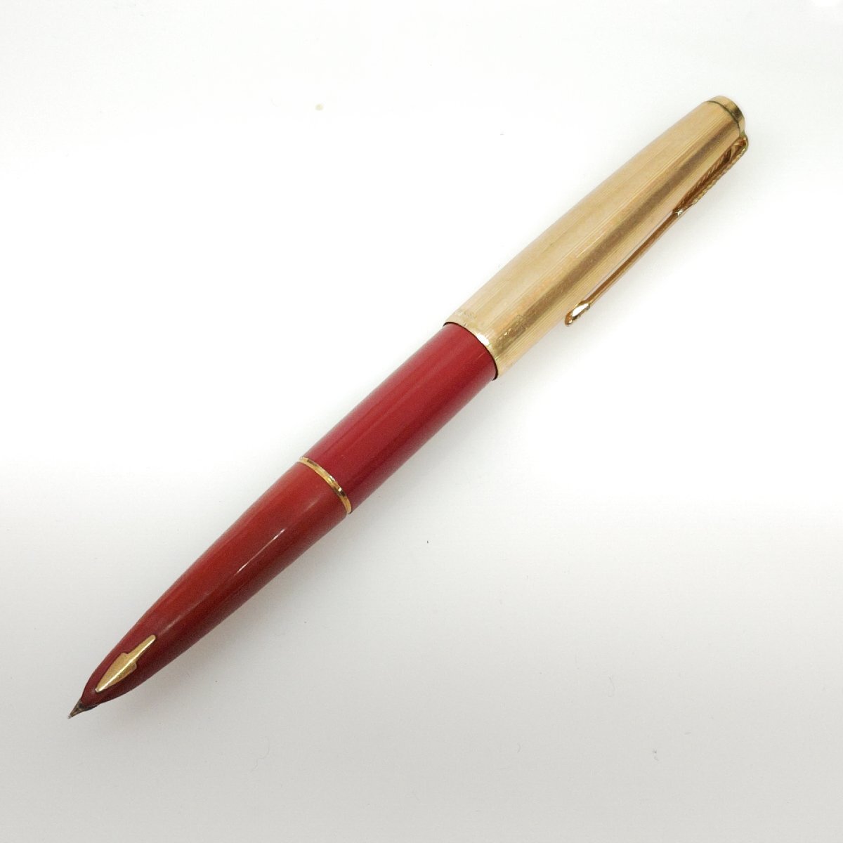 パーカー 61 PARKER 12K ゴールド 万年筆 文房具・事務用品