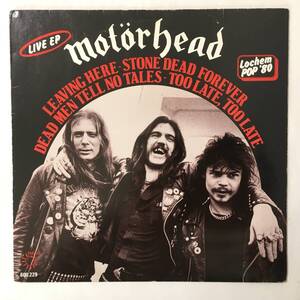 MOTORHEAD THE GOLDEN YEARS - LIVE EP オランダ盤