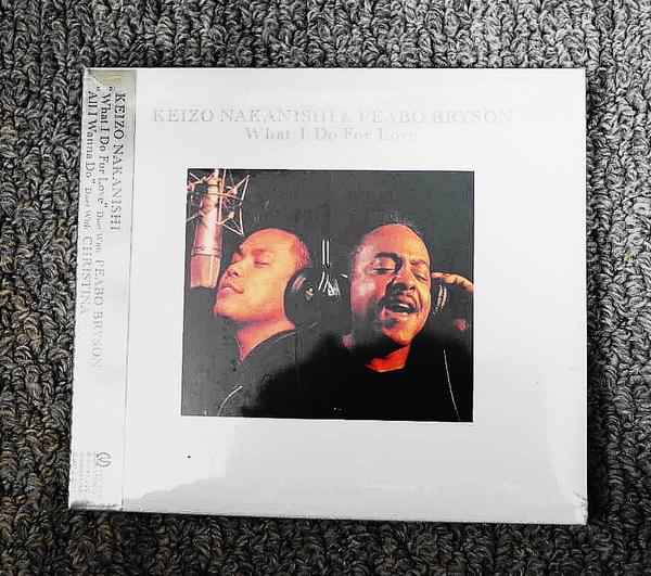 CD 中西圭三&ビーボ・ブライソン WHAT I DO FOR LOVE