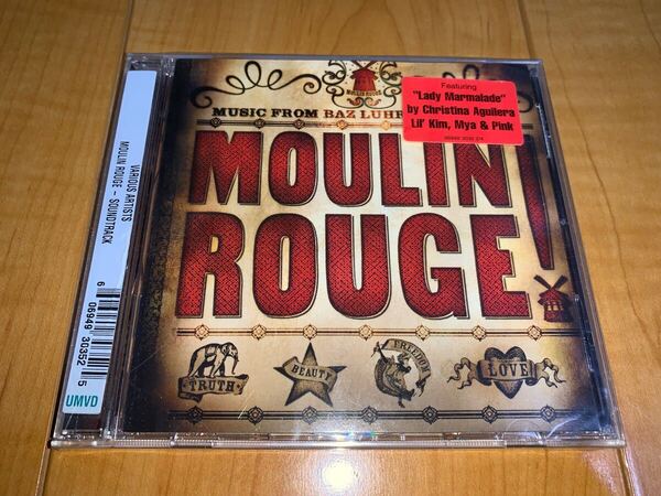 【即決送料込み】V.A. / Moulin Rouge / ムーラン・ルージュ / Soundtrack / サウンド・トラック / David Bowie / Beck 輸入盤CD