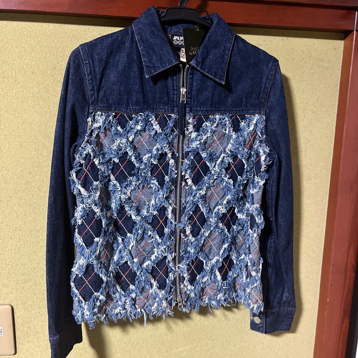 Yahoo!オークション -「デニムジャケット」(ジャンポール Yahoo!オークション -「デニムジャケット」(ジャンポール