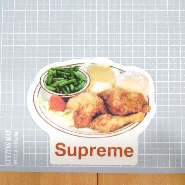 シュプリーム ステッカー CHICKEN dinner 18SS 正規品 送料無料!! 匿名配送 追跡可能 SUPREME Supreme supreme