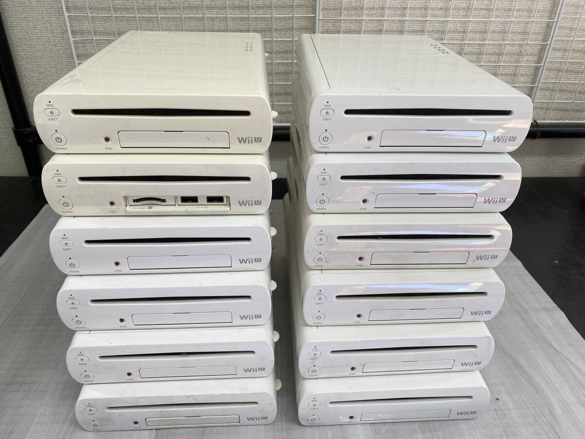 WiiU 本体 まとめ売り 動作未確認 k0610L(Wii U本体)｜売買され