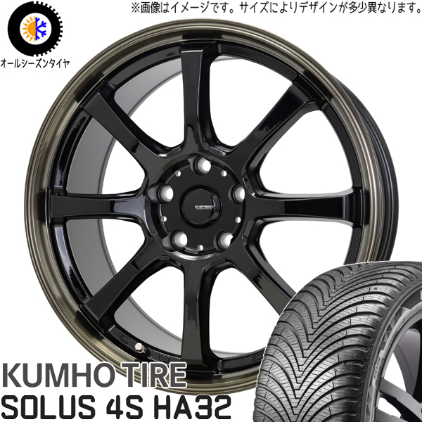 アクア ノートオーラ 205/55R16 オールシーズン | クムホ HA32 & P08 16インチ 4穴100