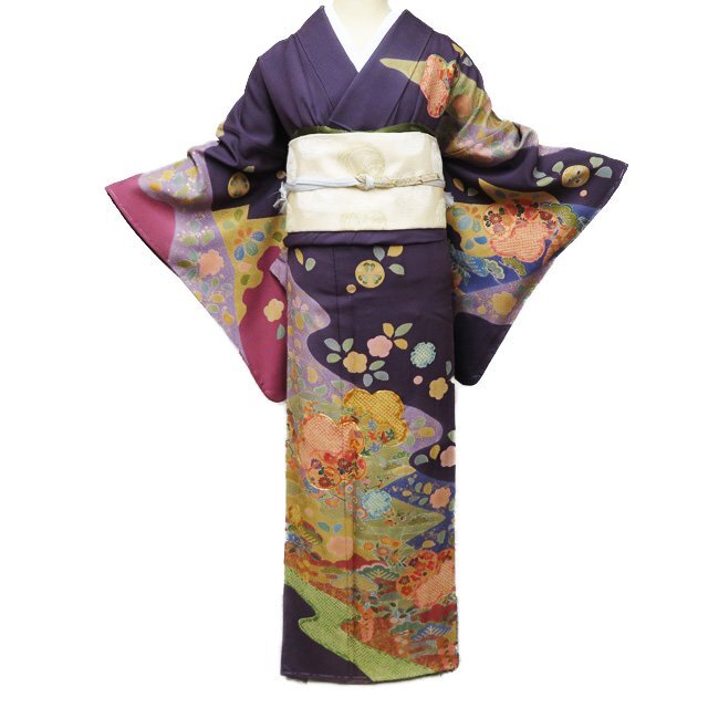 Yahoo!オークション -「着物 作家 落款」(付下げ) (女性和服 Yahoo!オークション -「着物 作家 落款」(付下げ) (女性和服