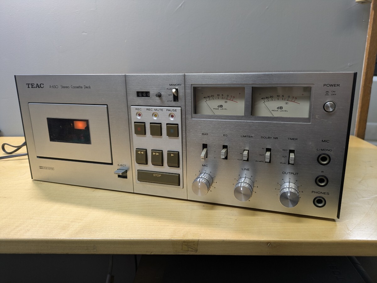 Yahoo!オークション -「teac a-650」の落札相場・落札価格