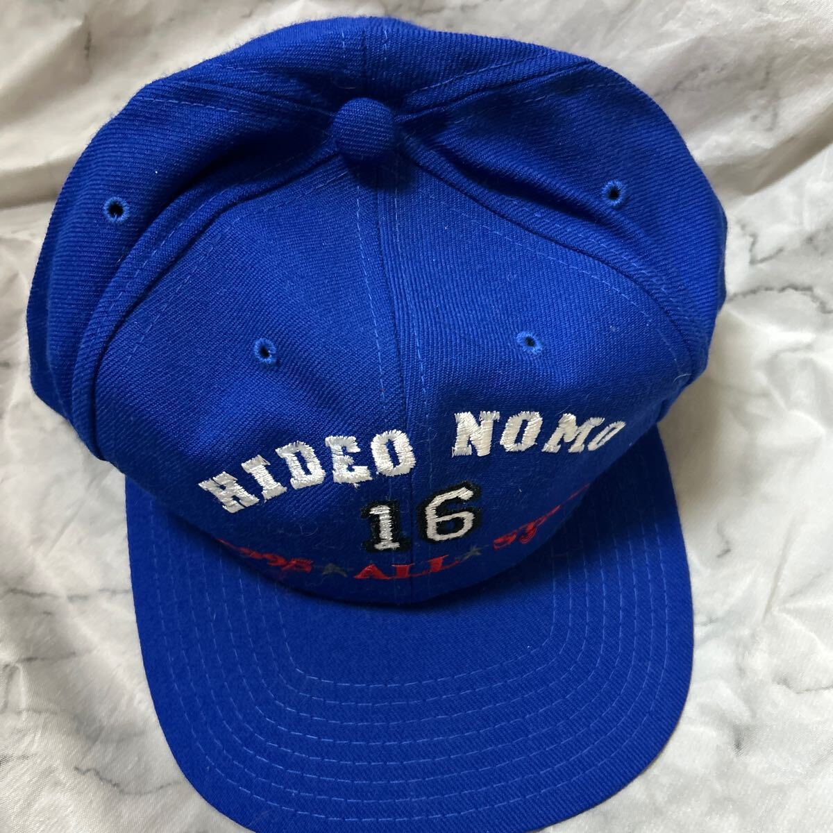 タグ付き デッドストック DODGERS 野茂英雄 ベースボールキャップ