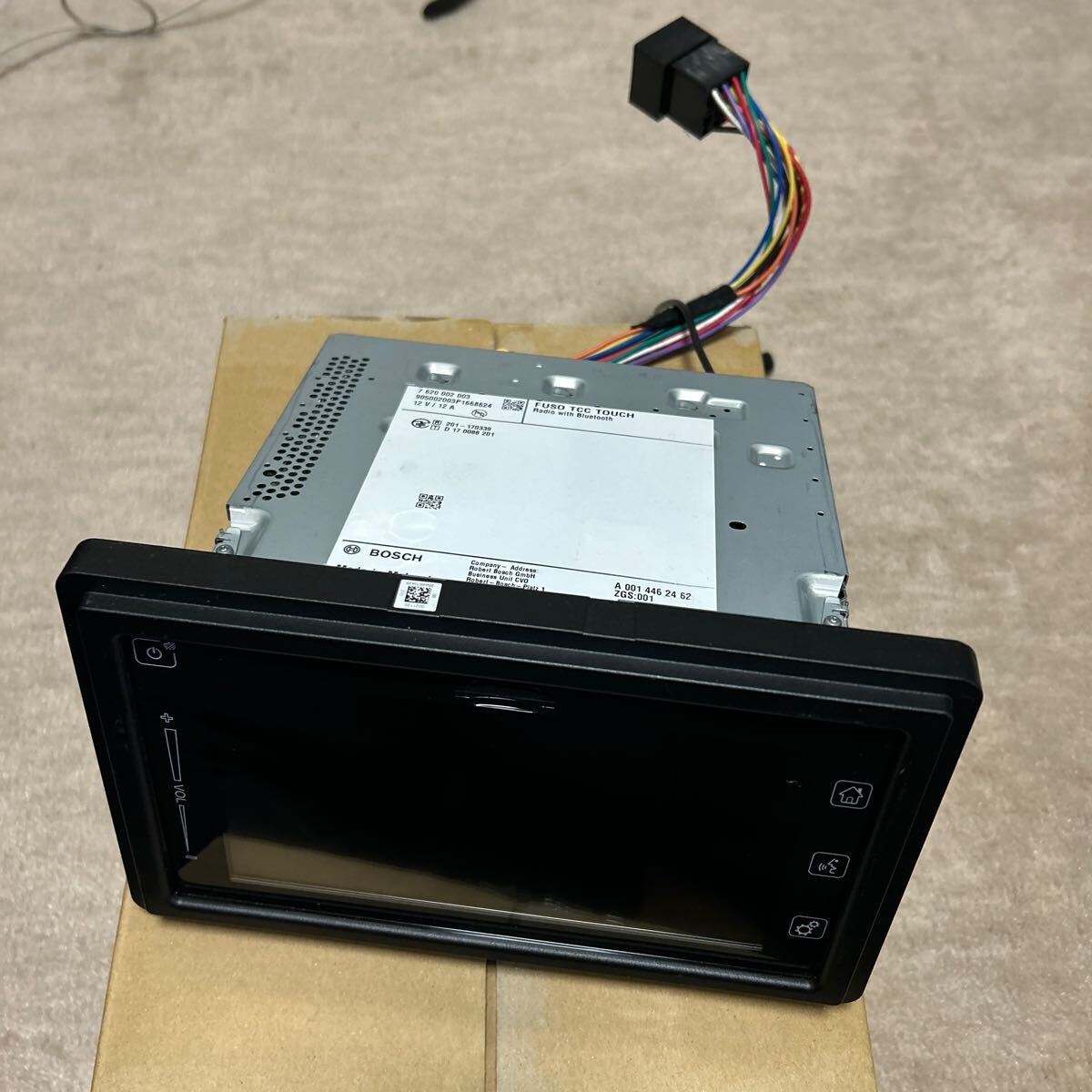 三菱ふそう 17 スーパーグレート 純正 ディスプレイオーディオ