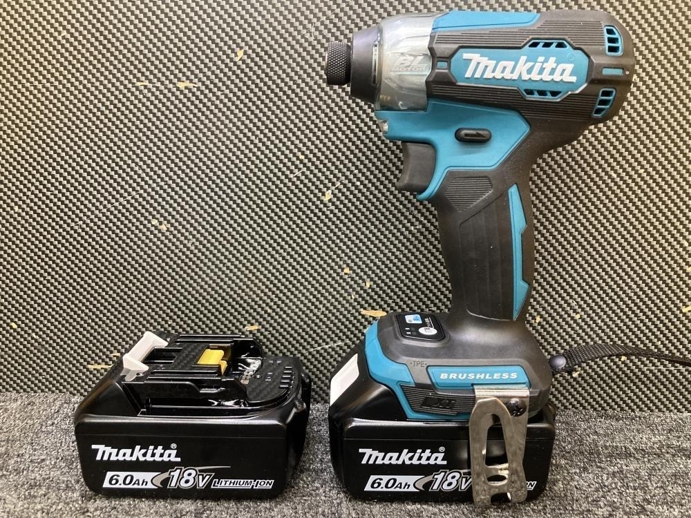 013♪未使用品♪マキタ makita 18V充電式インパクトドライバ TD157DRGX 18V6.0Ahバッテリ+充電器 013♪未使用品♪マキタ makita 18V充電式インパクトドライバ TD157DRGX 18V6.0Ahバッテリ+充電器