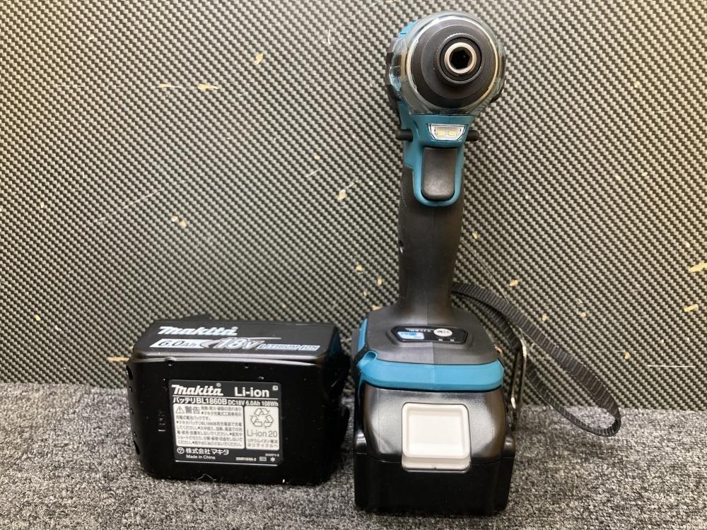013♪未使用品♪マキタ makita 18V充電式インパクトドライバ TD157DRGX 18V6.0Ahバッテリ+充電器 013♪未使用品♪マキタ makita 18V充電式インパクトドライバ TD157DRGX 18V6.0Ahバッテリ+充電器