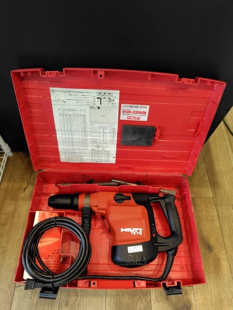 Yahoo!オークション -「hilti te76」の落札相場・落札価格 Yahoo!オークション -「hilti te76」の落札相場・落札価格