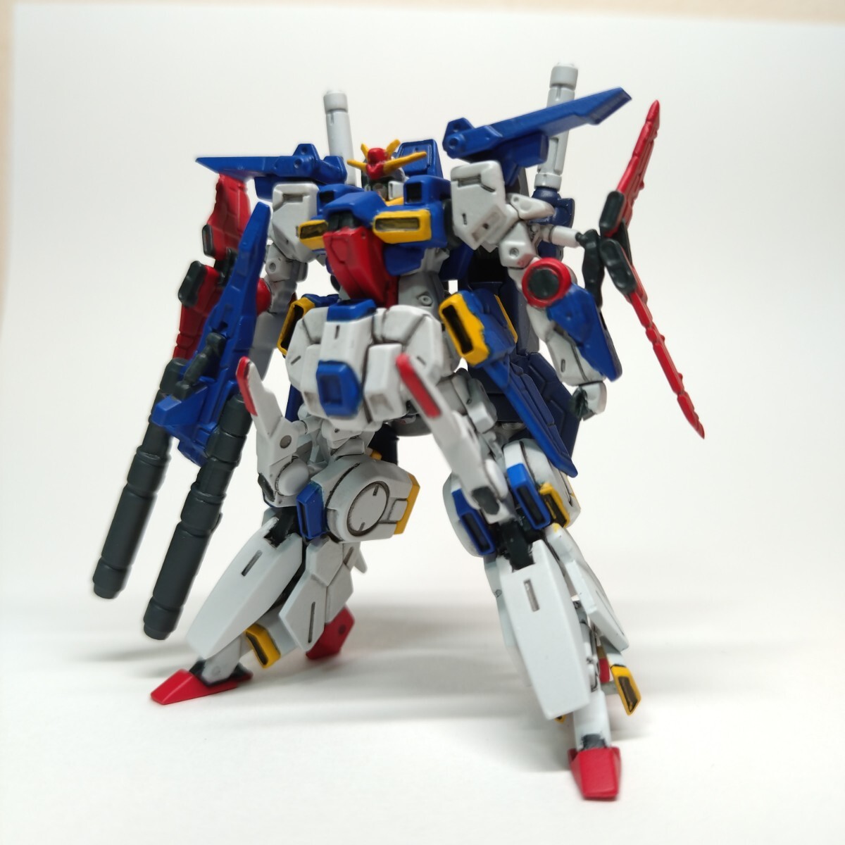 ガンダムアーティファクト ZZガンダム 塗装済み完成品 アクリル