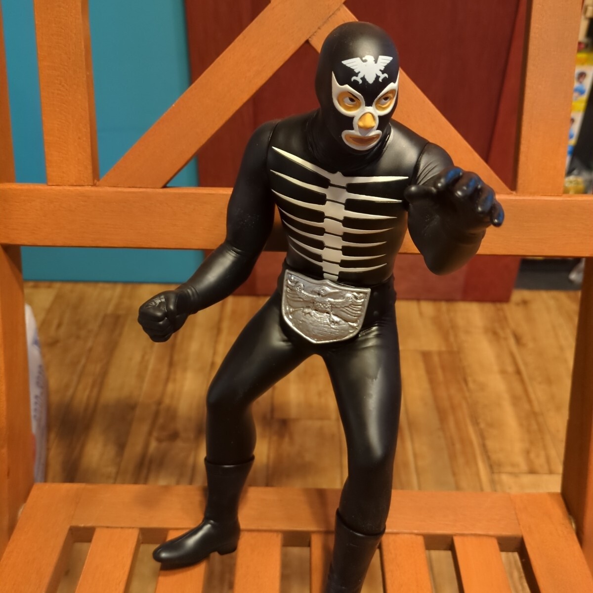当時物！仮面ライダーショッカー戦闘員 ミニソフビ ポピー 旧