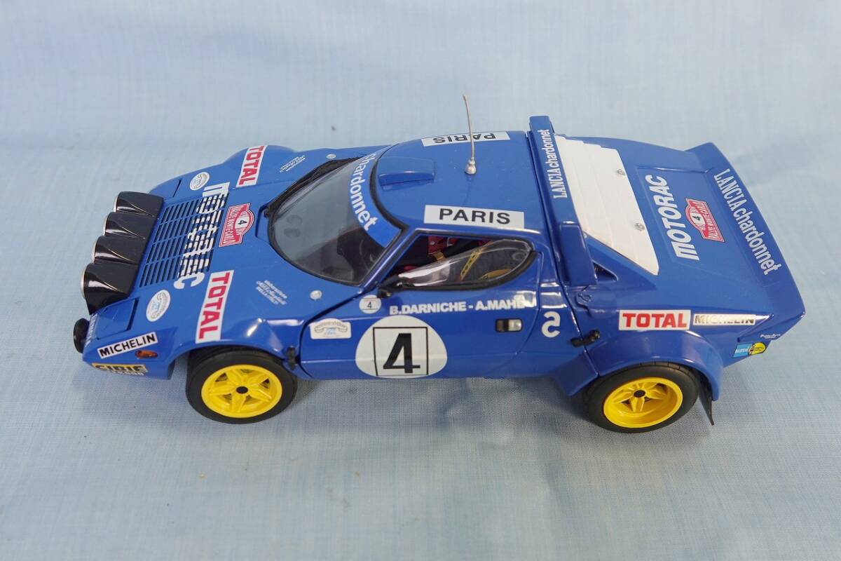 サンスター　1/18 ランチア ストラトス 1977年エルバラリー サンスター 1/18 ランチア ストラトス HF 1977 サファリ ラリー