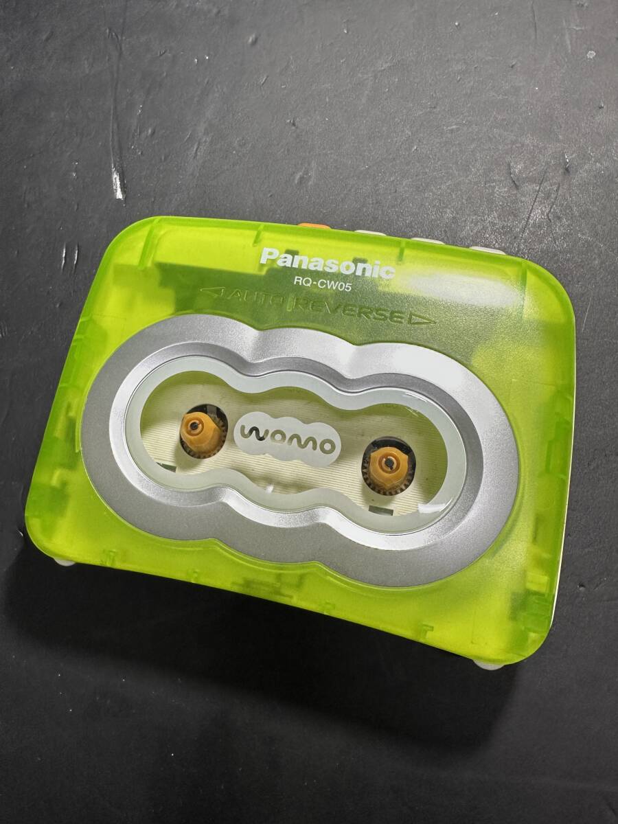 完動美品]パナソニック womo RQ-CW05 カセットプレーヤー
