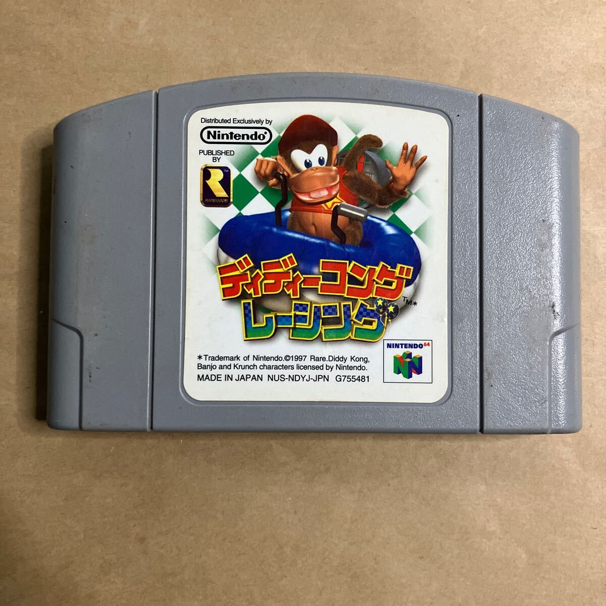 国内版N64]ディディーコングレーシング[カセットのみ](中古