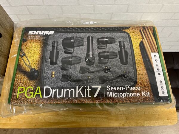 【新品未開封】SHURE PGADRUMKIT7 ドラム用マイクロホンキット
