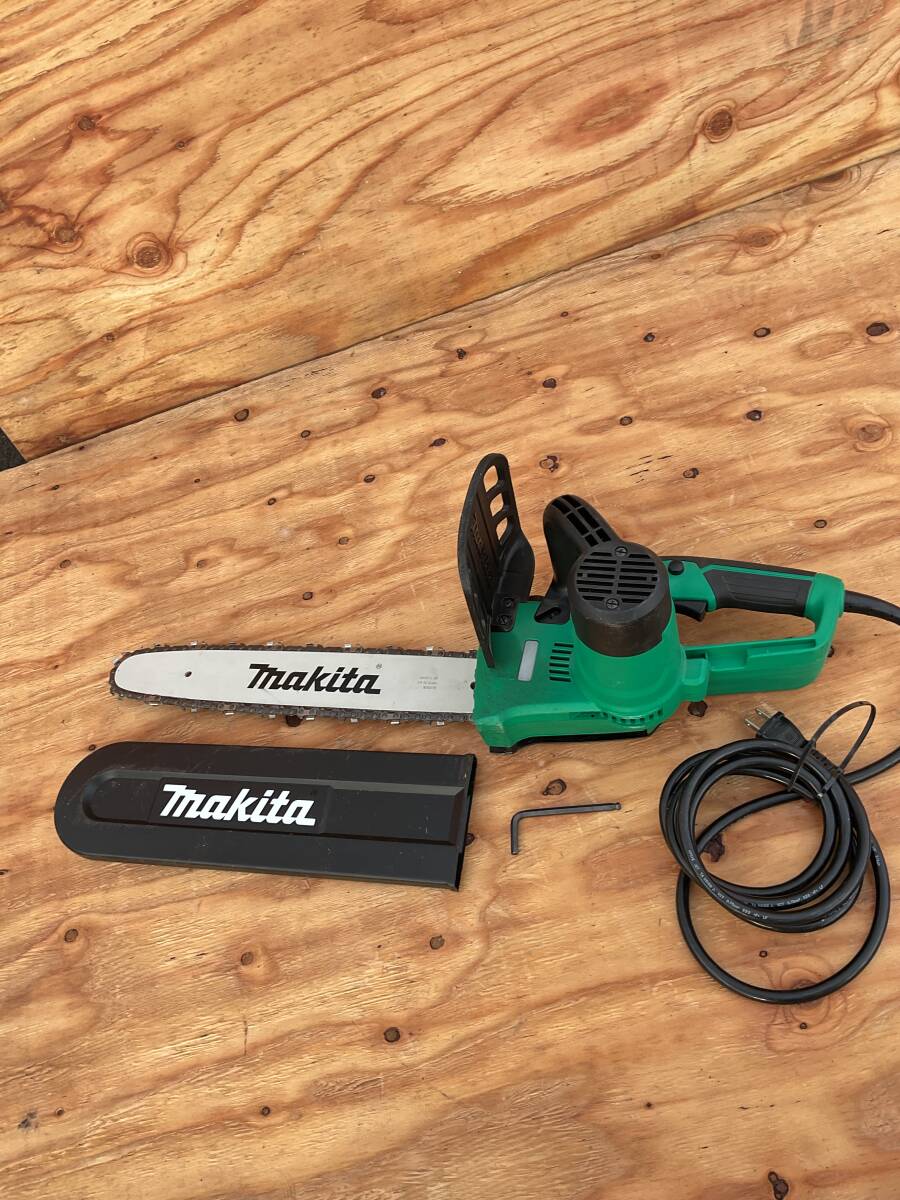 美品 MAKITA マキタ 電動工具 チェーンソー M504 動作確認済み 木工 切断機
