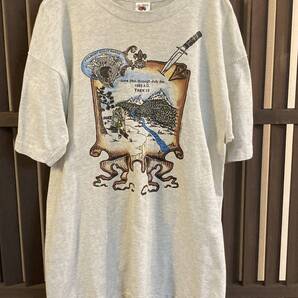 FRUIT OF THE LOOM フルーツオブザルーム 90's半袖Tシャツ USA製 両面プリント