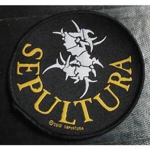 SEPULTURA 布刺しゅうパッチ(ワッペン) 新品未使用品