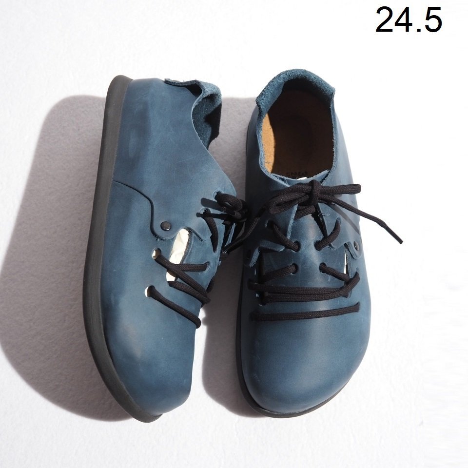 ビルケンシュトック BIRKENSTOCK レースアップレザーシューズ 39