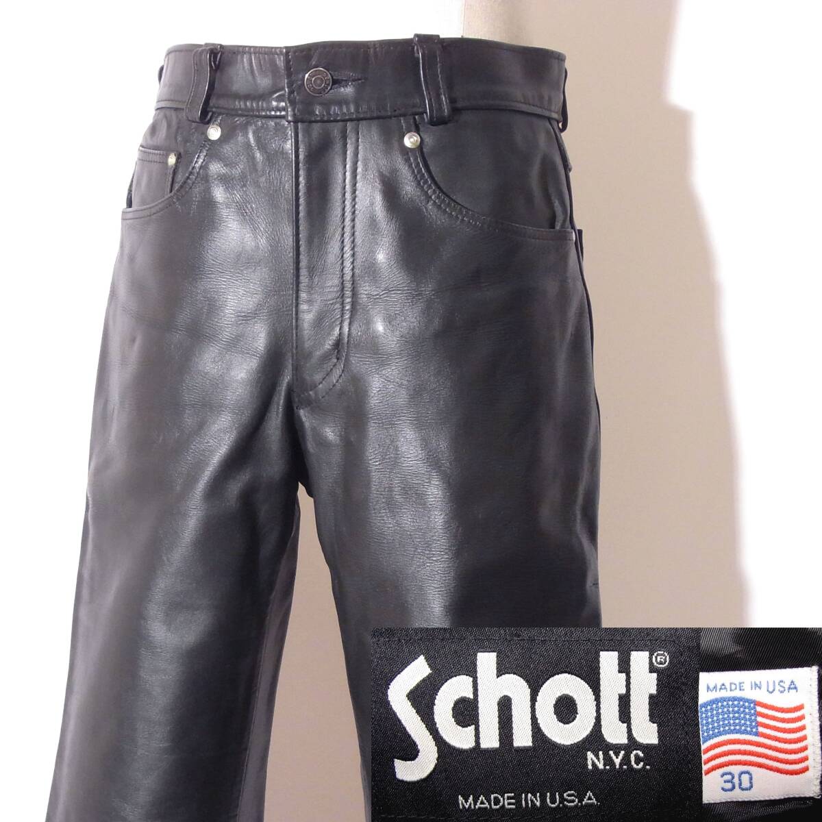 2025年最新】Yahoo!オークション -schott レザーパンツの中古品 2025年最新】Yahoo!オークション -schott レザーパンツの中古品