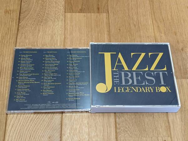 JAZZ The Best Legendary BOX CD-BOX CD全3枚 /The Best Standards/The Best Piano/The Best Instrumental/