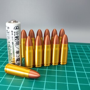 7.62x25mm Tokarev 弾風 ダミーカート 12個セット【送料無料】7.62 トカレフ 2