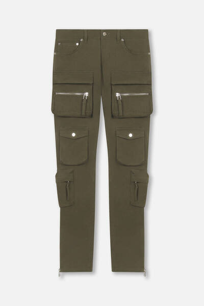 【定価4.6万】【新品未開封】【34】MLVINCE / type-2 slim cargo pants/OLIVE/メルヴィンスカーゴパンツカーキオリーブ