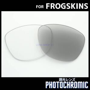 オークリー OAKLEY サングラス フロッグスキン FROGSKINS 交換レンズ 調光レンズ フォトクロミック 0769
