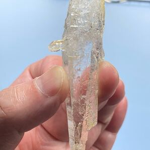 【気泡の可動域が大きい】 ネパール ガネッシュヒマール産 ヒマラヤ水晶 約20g 0207