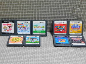 【まとめセットA672】 送料無料 9本 マリオ どうぶつの森 トモダチ ペンギンの問題など