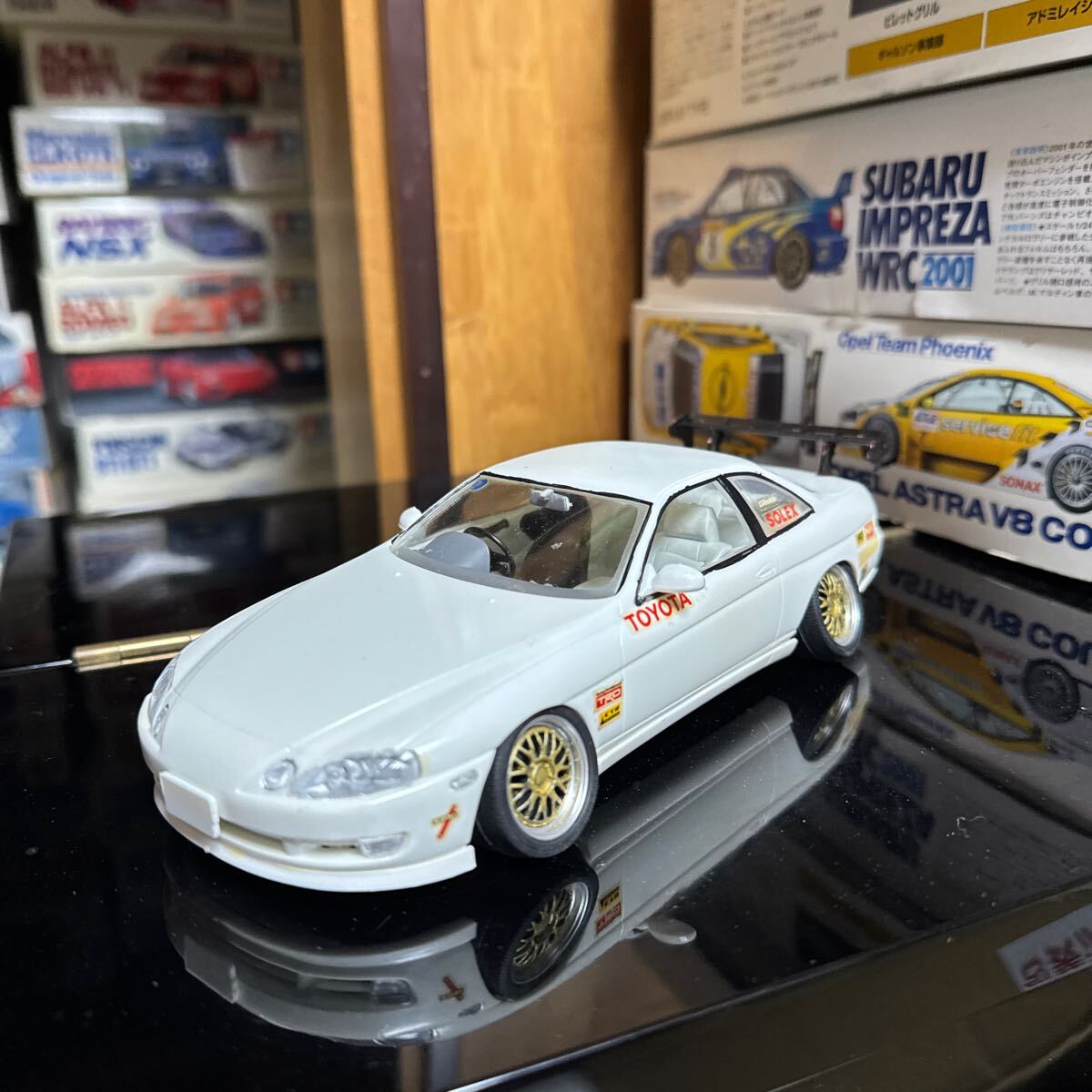 アオシマ 1/24 未組み立て ドリフト マシーン シリーズ 4個