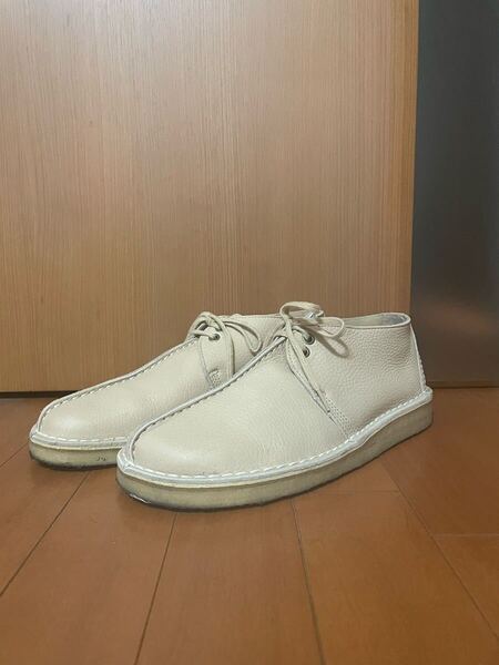 人気 定価33000円『Clarks ORIGINALS』DESERT TREK LETHER クラークス オリジナルス デザートトレック レザーシューズ 古着 26.5cm