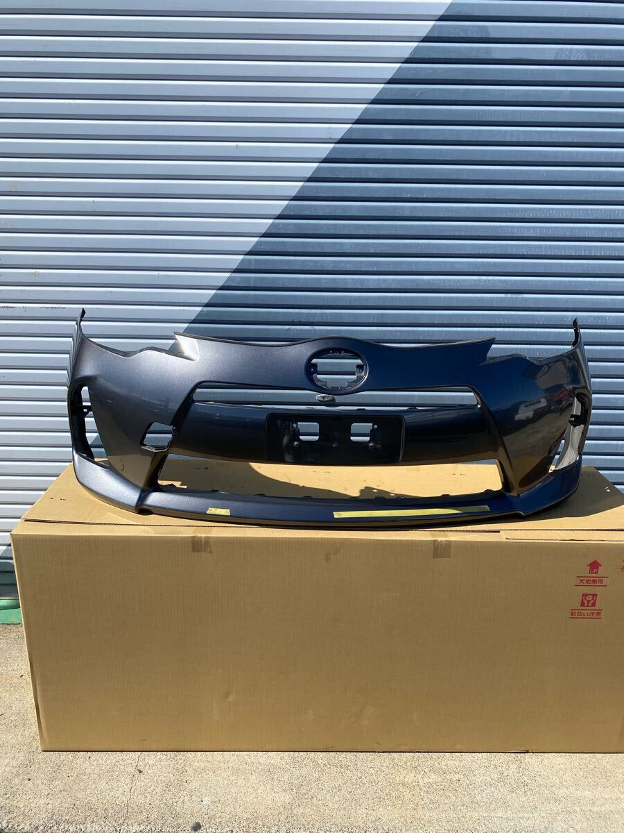 TOYOTA アクア NHP10 フロントバンパー 前期 カラー1G3 中古