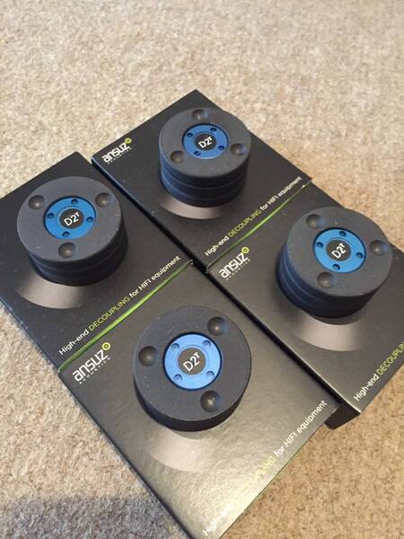 ANSUZ ACOUSTICS DARKZ D2T / 4pcs + Titanium Ball / 12pcs アンスズ アコースティック
