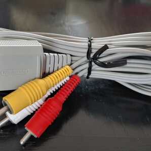 【美品】Wii/Wii U用 AVケーブル RVL-009 NINTENDO 任天堂純正 AVコード