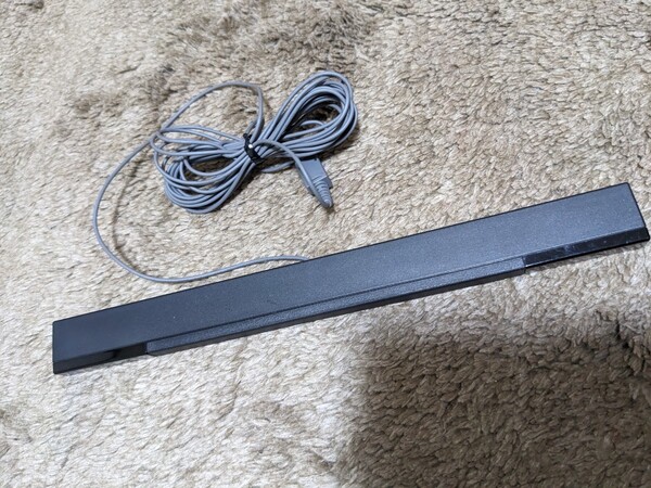 任天堂純正 Wii U センサーバー 黒 RVL-014 ブラック