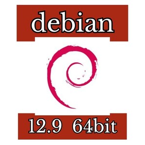Linux OS debian 12.9 64bit 起動 USB 16G①