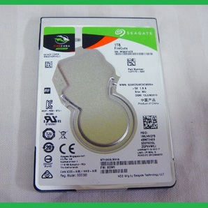 爆速!送料無料!超美品1TB 動作良好消毒済み●Seagate 2.5インチ 7mm ST1000LX015●SSHD