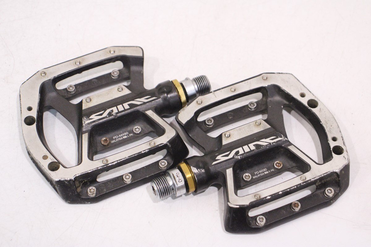 Yahoo!オークション -「shimano saint」(フラットペダル