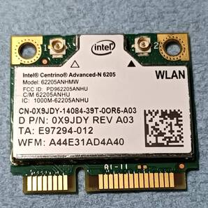 ★ Intel(インテル) Centrino Advanced-N 6205 デュアルバンド (62205ANHMW) PCIe Half MiniCard ★ 無線LANカード★ DELL Latitude E5530