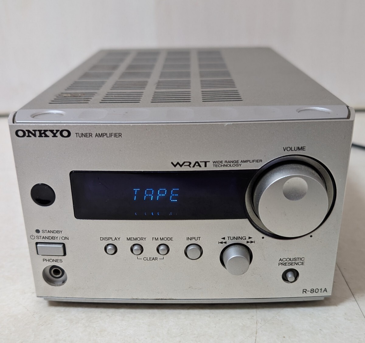 Yahoo!オークション -「(onkyo オンキョー) r-801a」の落札相場