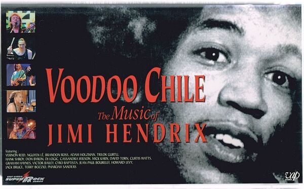 VHS VOODOO CHILE/ジミ・ヘンドリックス・トリビュートコンサート/ジャックブルース テリーボジオ カサンドラウィルソン ミックカーン他