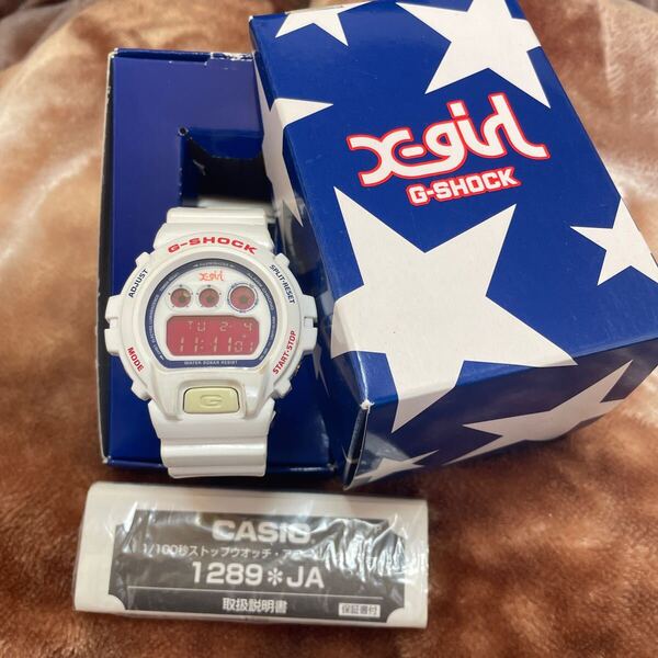 送料無料 DW-6900FS x-girl × G-SHOCK コラボ 三つ目 完品 エックスガール 即決