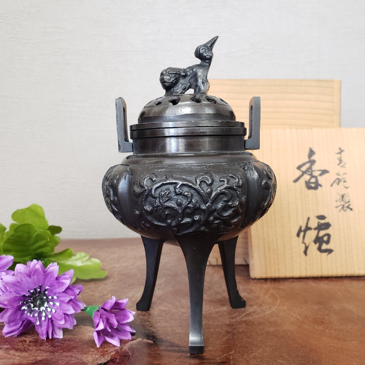 2025年最新】Yahoo!オークション -獅子香炉(工芸品)の中古品